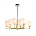 IQ8138 BLOWN CHANDELIER