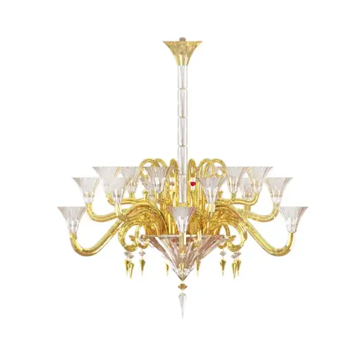 JR2036 MILLE NUITS GOLD CHANDELIER